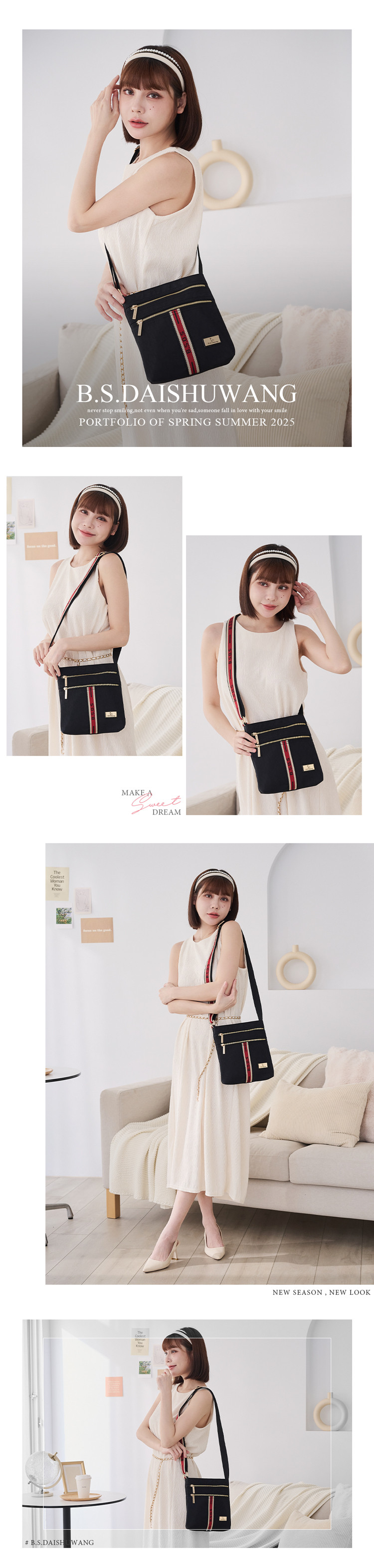 B.S.DAISHUWANGnever stop smiling,not even when youre sad,someone fall in love with your smilePORTFOLIO OF SPRING SUMMER 2021 B.S.DAISHUWANGMAKE ASweeDREAMNEW SEASON, NEW LOOK