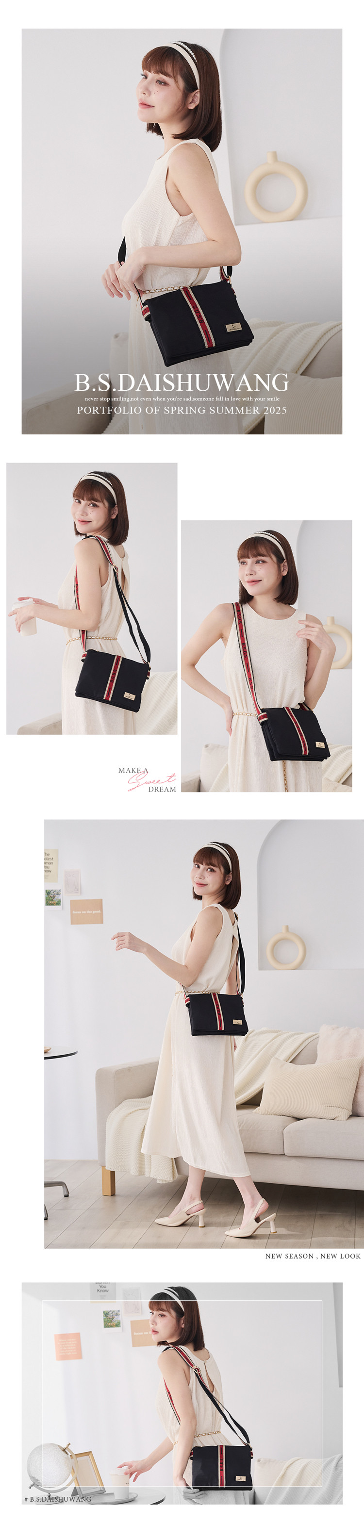 B.S.DAISHUWANGB.S.DAISHUWANGnever stop smiling,not even when youre sad,someone fall in love with your smilePORTFOLIO OF SPRING SUMMER 2021MAKE ADREAMNEW SEASON, NEW LOOK