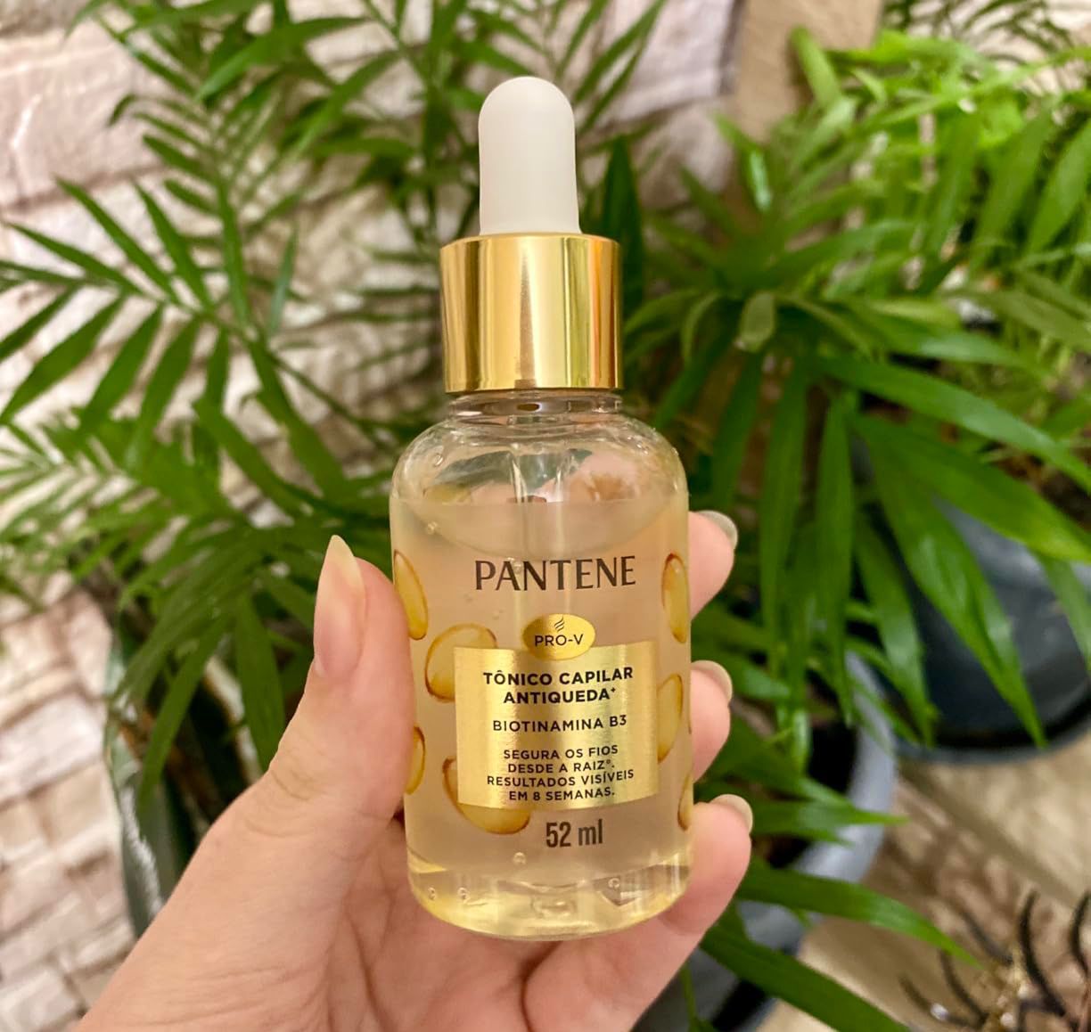 Pantene PRO-V Miracles Tônico Capilar Antiqueda Biotinamina B3 para cabelos com queda 52ml