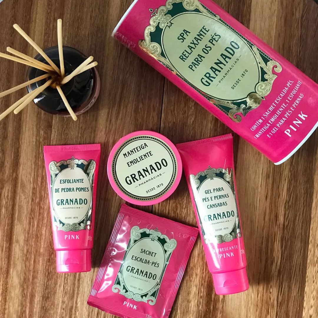 Granado Kit Pink Spa Relaxante Para os Pés