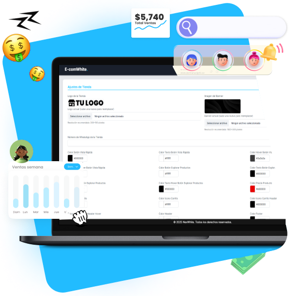 Tienda Online y Catálogo Digital