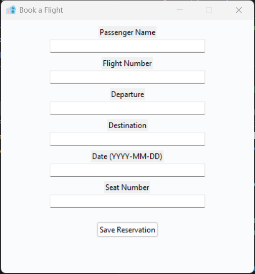 GitHub - abdul-azeem-elsharkawy/flight-reservation-system: A standalone ...