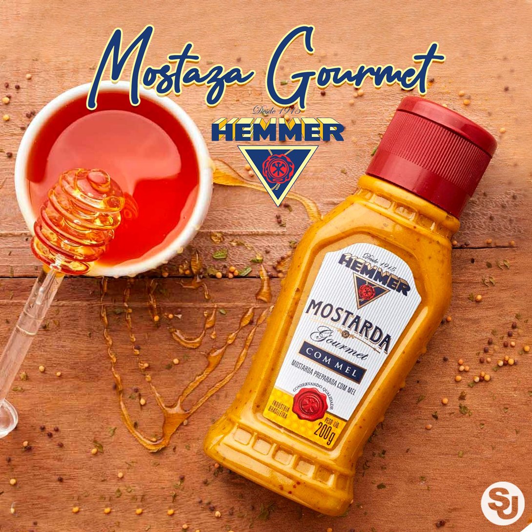 Hemmer Mostarda Com Mel Gourmet 200G