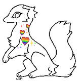 Pride shoulder sticker x5