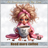Need More Coffee Girls