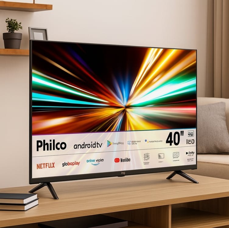 13 Smart Tv Philco 40 P40saa Led Android 11 Tv Hdr10 Dolby Audio