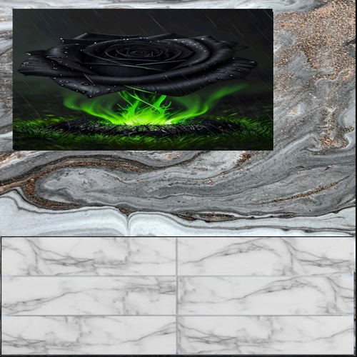 Black and Green Rose Dresser.png