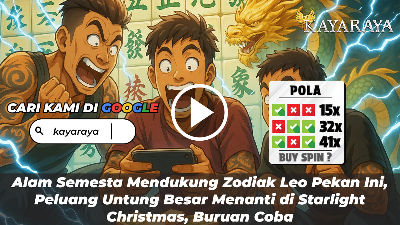 Alam Semesta Mendukung Zodiak Leo Pekan Ini, Peluang Untung Besar Menanti di Starlight Christmas, Buruan Coba