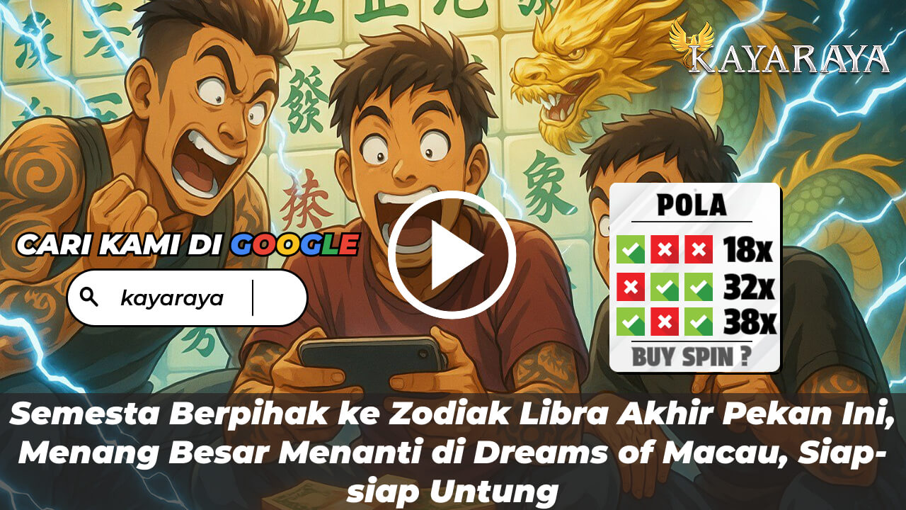 Semesta Berpihak ke Zodiak Libra Akhir Pekan Ini, Menang Besar Menanti di Dreams of Macau, Siap-siap Untung