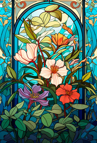 colorful scene with art nouveau inspired creation 2.jpg