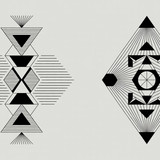 freepik biogeometric design using the famous designs of th 75552