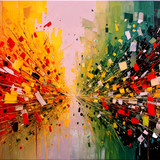 Sameh Elbialy An expressive painting created with a brush, featu f7b89995 af29 4808 8e48 d0583705a38