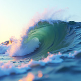 Sameh Elbialy Design a portrait of massive wave, with water spra c1cf96d9 67d8 4b70 80fa 8eb0994a4fd