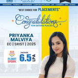 Congratulations to the EC Student for placement in Planet Spark