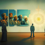 Sameh Elbialy A painting drawn with brushes and colors.. In the e3baaa15 1461 48df bf91 b41dfef0bfd8