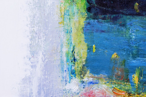 Abstract, blue painted background texture..jpg