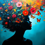 Sameh Elbialy A captivating mixed media artwork featuring a woma ea78b9dd dd55 4876 8a16 dd4881505a5