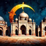 Sameh Elbialy The first square represents Muslim mosque. The sec 9f980b37 cda1 492b 8d08 20fa1c24405