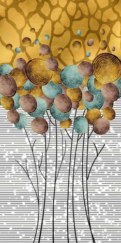 abstract ink painting line texture landscape golden background fashion modern art wall.jpg