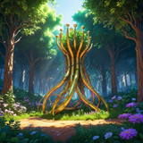 Sameh Elbialy A vibrant digital art image celebrating World Envi 400e11c4 36e7 451a 9e9a 6f844fcc10e