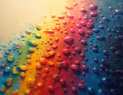 Sameh Elbialy An enchanting artwork depicting countless drops of b68cc0fb 0002 4b88 b83b 332114ee105