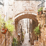 dubrovnik croatia color pencil landscape