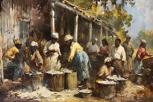 painting people cooking front building with woman yellow shirt.jpg