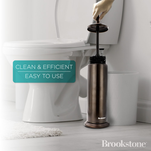 BKH2197 Metallic Toilet Brush Holder (Bronze) 5.jpg