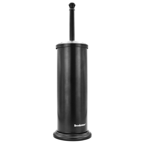 BKH2196 Metallic Toilet Brush Holder (Black) 1.jpg