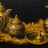 freepik textured brushstrokes with deep colors and a tradi 33350