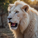 Sameh Elbialy cinematic shot, White lion 7ef0da19 c21b 4ca5 8e4e 4aa94084ac0d