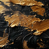 metallic gold black paint texture background