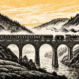 freepik bold inkbased illustration with strong lines and h 17646