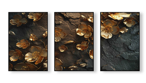 abstract art watercolor painting stylish modern wall art animals flowers texture gold horse.jpg