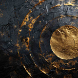 Abstract Vintage Grunge Oil Painting Background illustration