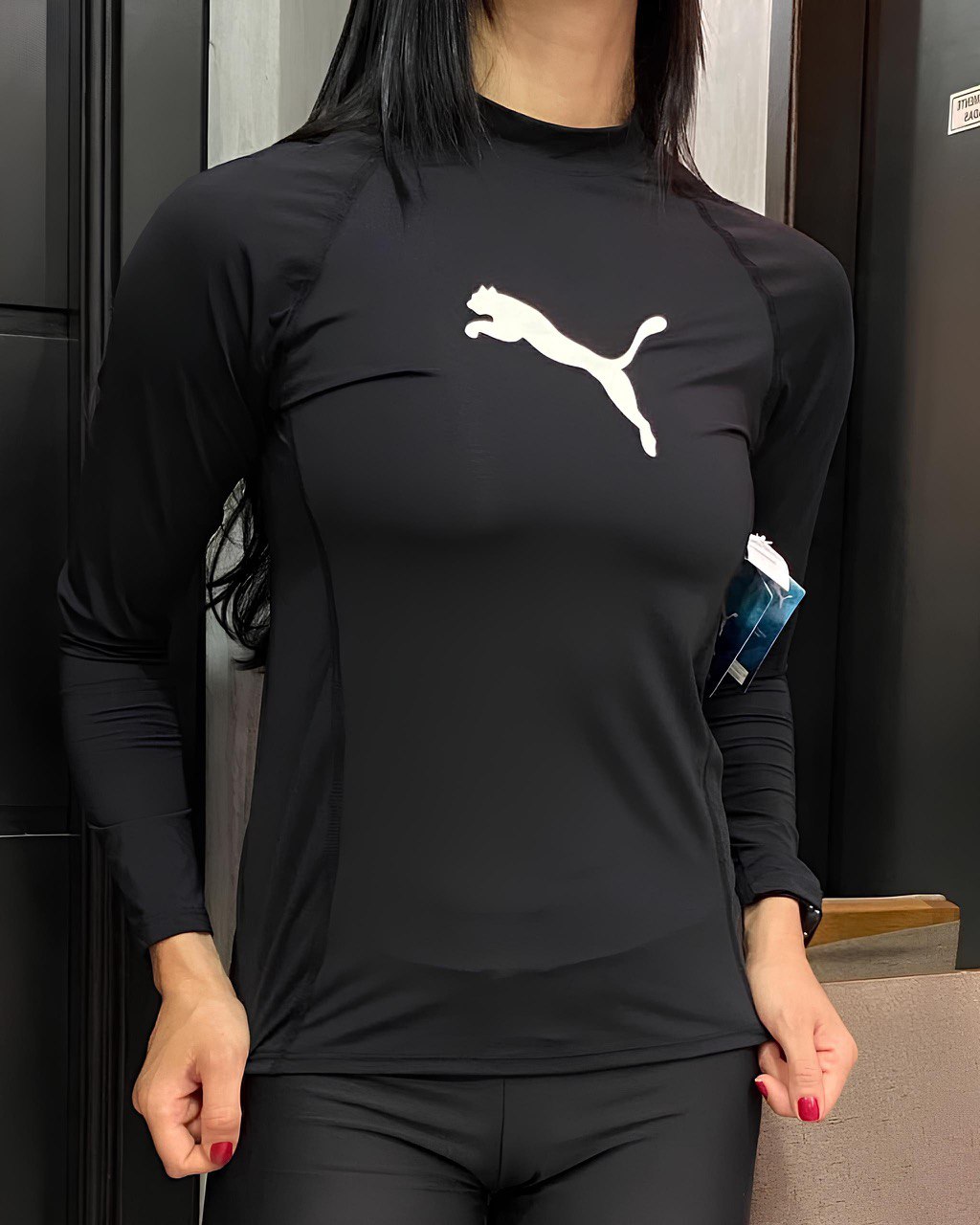 Camiseta Térmica Puma Uv 50+ Manga Longa Feminino