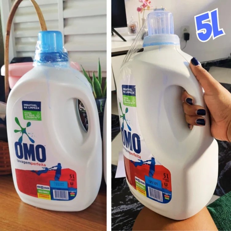 Sabão Líquido Omo Lavagem Perfeita 5L