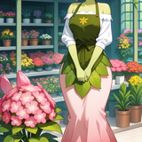standing dressed greenhouse