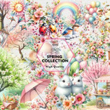 Spring Collection Sublimation Clipart 86849841