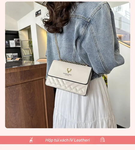 Product Introduction of Quà Tặng Bạn Gái Túi Xách Nữ IV Pink Leather Túi Xách Đeo Chéo, Đeo Vai Nữ X.jpg