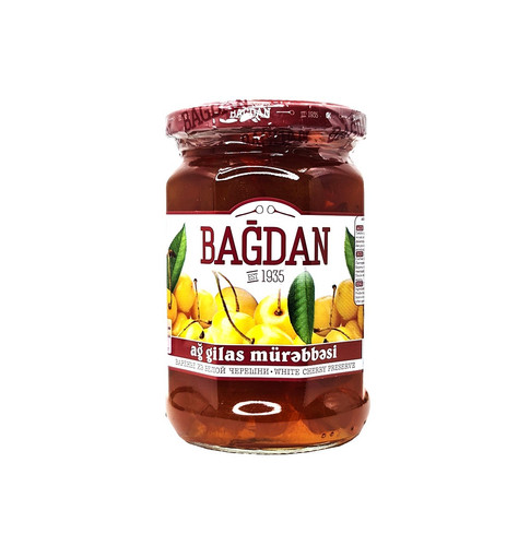 4760129501012 ВАРЕНЬЕ BAGDAN ИЗ БЕЛОЙ ЧЕРЕШНИ СТБАН 390 Г .jpg