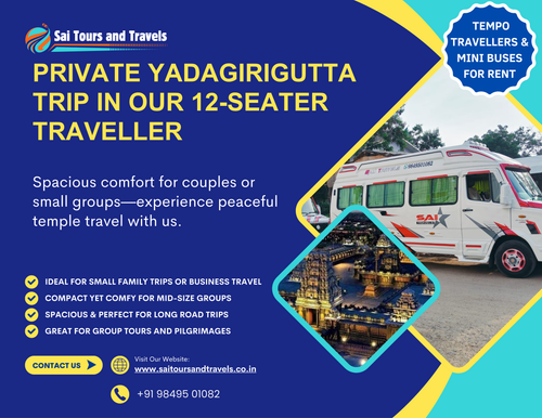 A peaceful temple trip made even better in our 12-seater Traveller