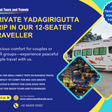 A peaceful temple trip made even better in our 12-seater Traveller