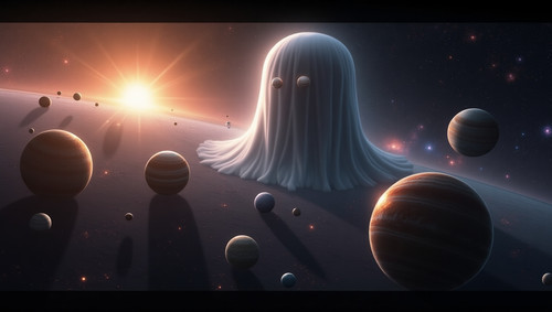 Flux Dev Create a picture of a group of planets with varied si 3.jpg