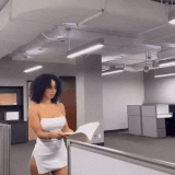 Isitgoodorbadwhenthebosscallsyouintheofficeofficeexplorebosscurlygirl ezgif.com optimize.gif