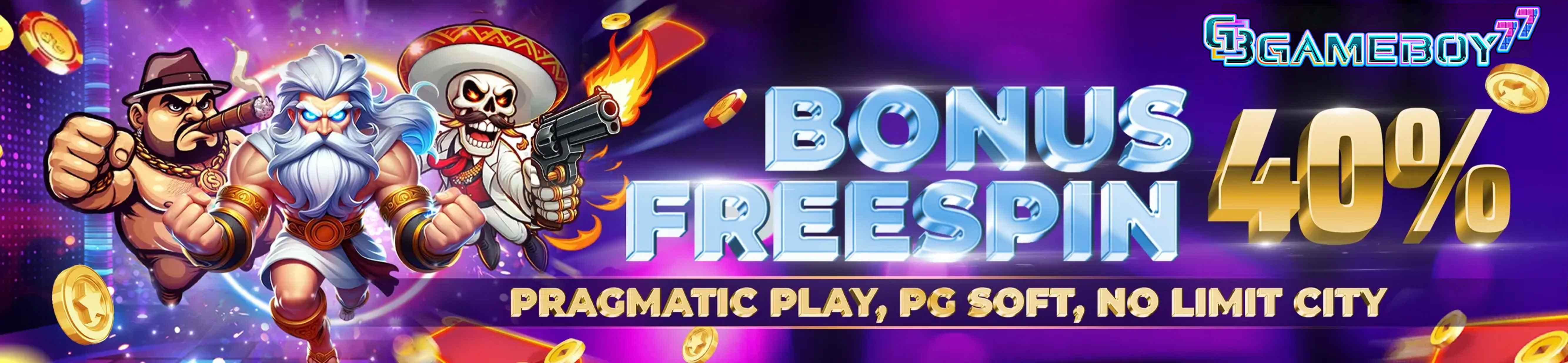 BONUS FREESPIN BUYSPIN PRAGMATIC PG SOFT DAN NOLIMIT CITY