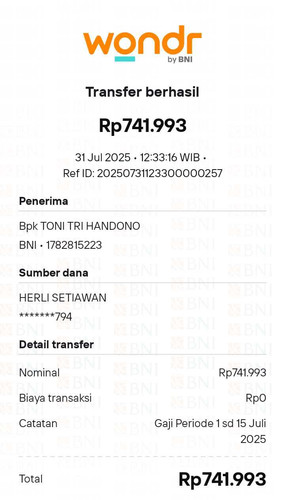 Gaji 1 15 juli 2025 TONI.jpg