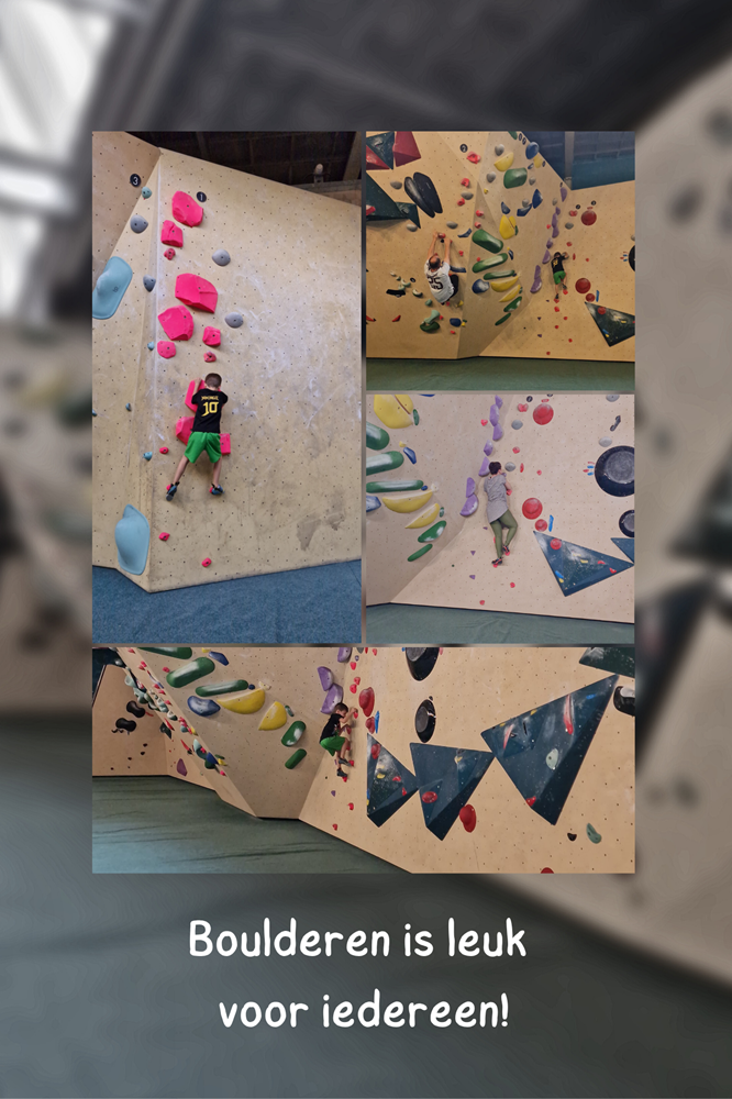 Uitjes tip: Boulderen in Boulderhal kunststof | Walls are meant for climbing