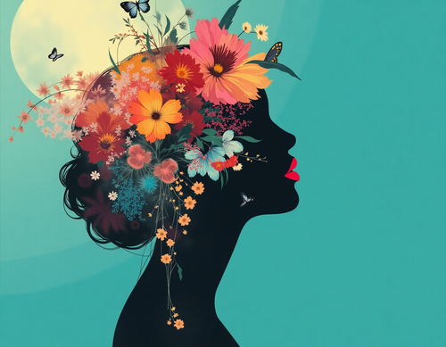 Sameh Elbialy A captivating mixed media artwork featuring a woma 3469eb6b 4b4c 467c 9e52 27ef9c5e79d.png