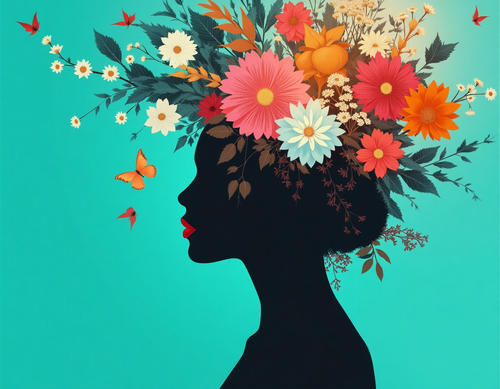 Sameh Elbialy A captivating mixed media artwork featuring a woma e833562e 3c0b 4af3 95cd 72bec0b40f1.png